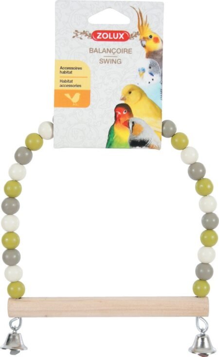 BALANC PERLE ET PERCHOIR BOIS - 134010