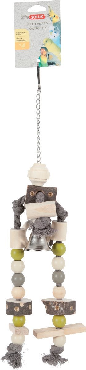 JOUET BOIS PERROQ/GPERRU AMARO - 134094