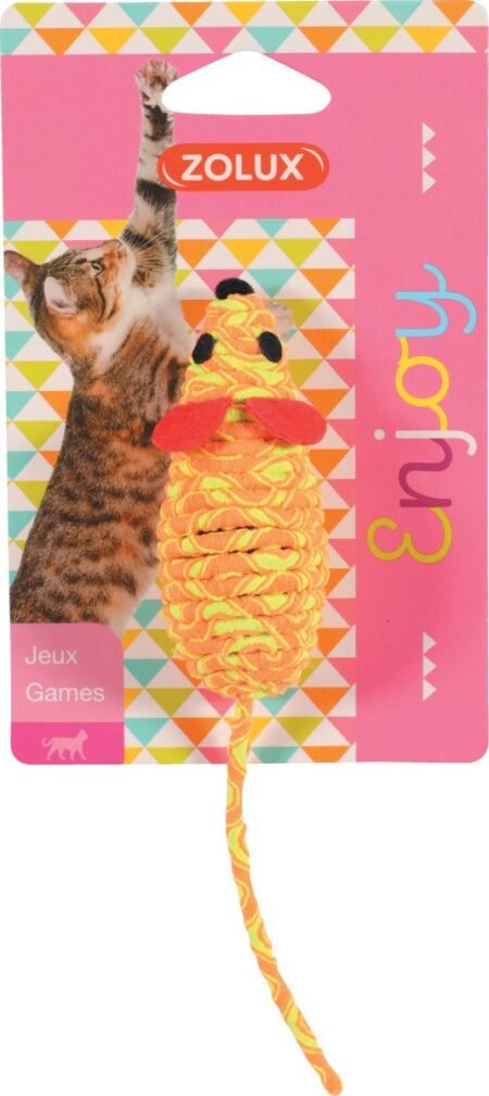 JOUET CHAT ELASTIQ SOURIS AS - 580711
