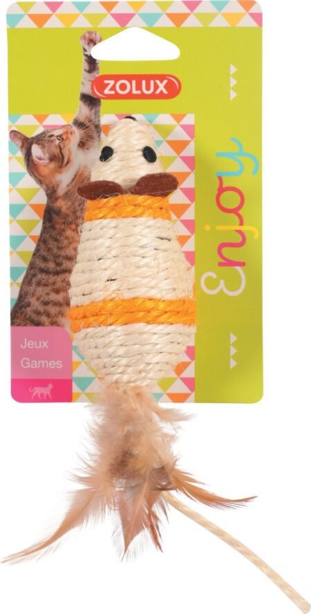 JOUET CHAT SISAL SOURIS AS - 580714