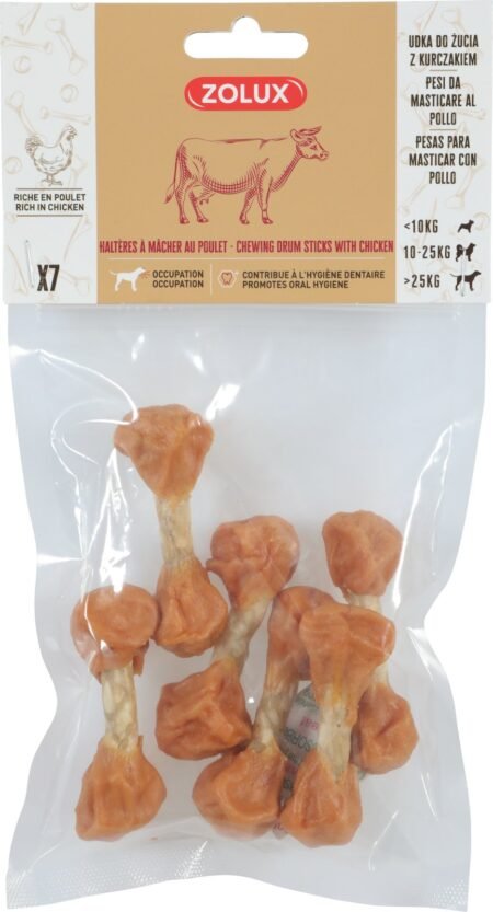 HALTERES A MACHER AU POULET X7 - 482776