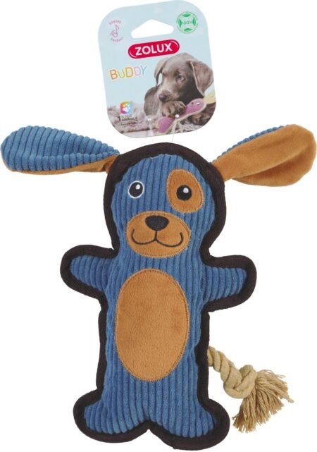 PELUCHE BUDDY CHIEN BLEU - 480223