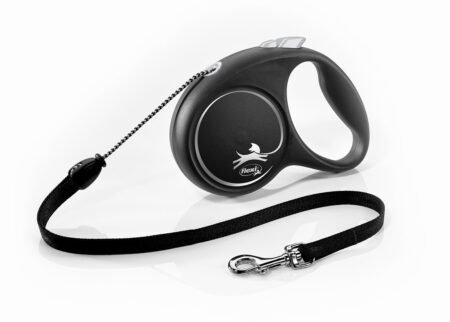 BLACK DESIGN M Cordon Noir/silver 5m FLEXI - FU22C5-251-SSI